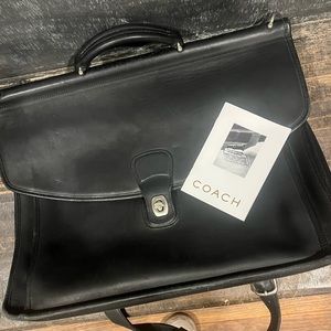 Vintage coach briefcase